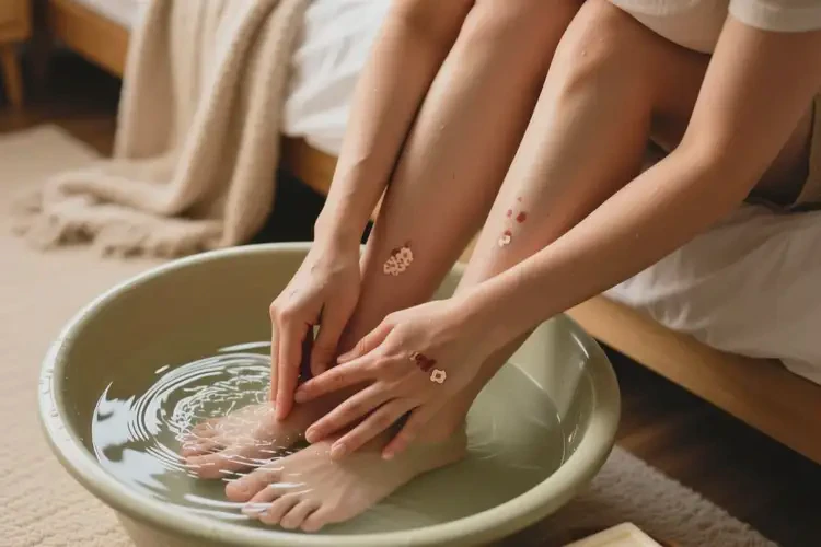 产妇脚上起湿疹能治好吗(图1)