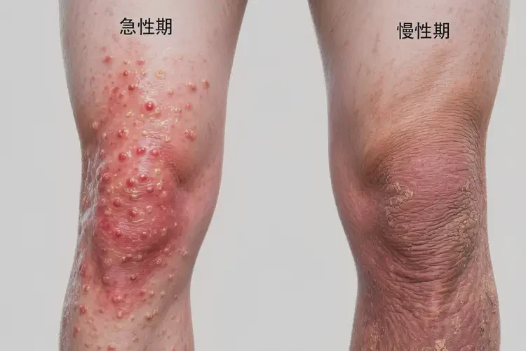 男性小腿容易起湿疹能治好吗(图3)