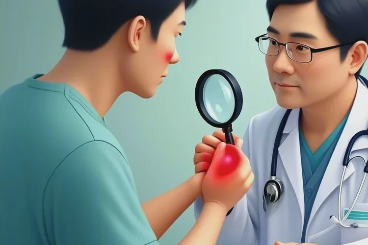 男性手臂出现湿疹可以治愈吗(图2)