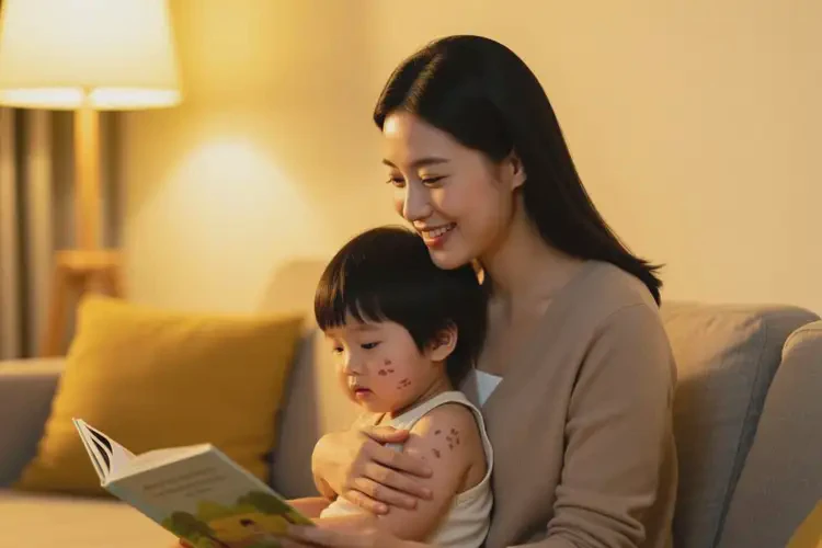 小孩全身出现湿疹能治好吗(图2)