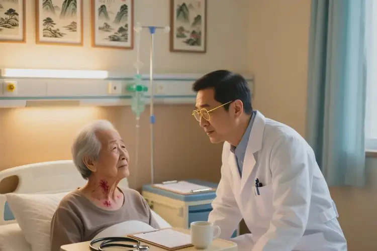 老人脖子出湿疹能治好吗(图1)