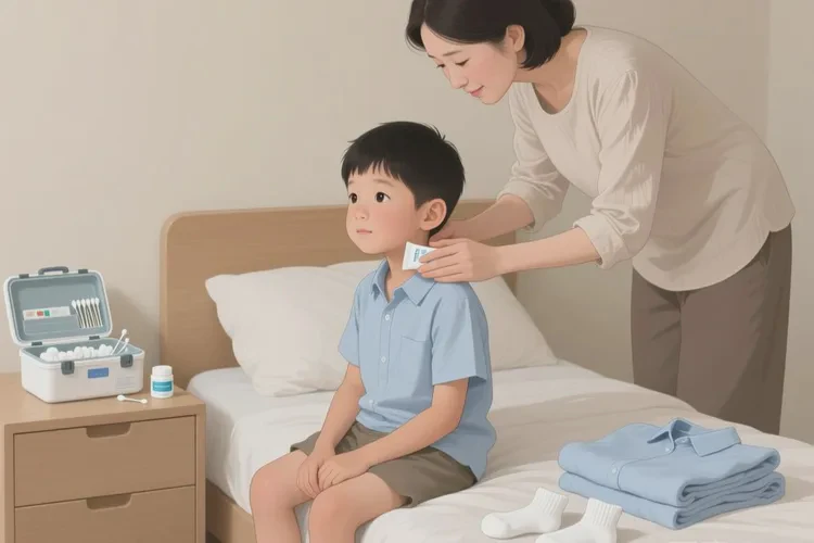 孩子脖子经常长湿疹可以治愈吗(图1)