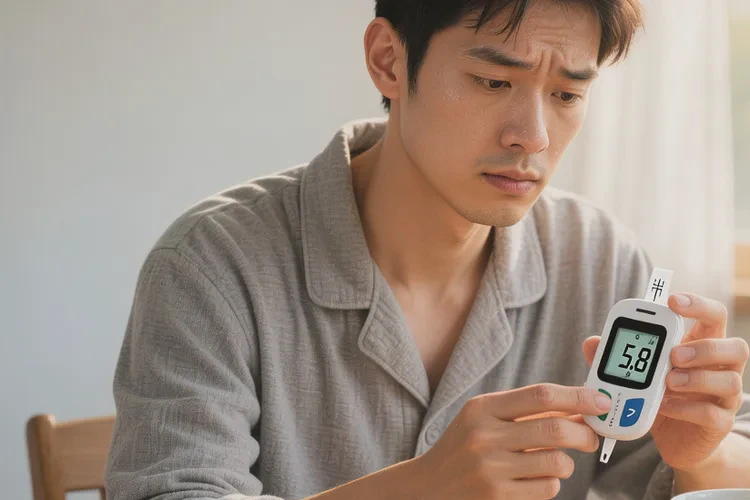 28岁早上空腹血糖9.0是怎么回事(图1)