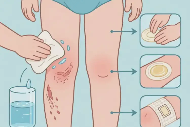 小孩大腿起湿疹能治好吗(图3)