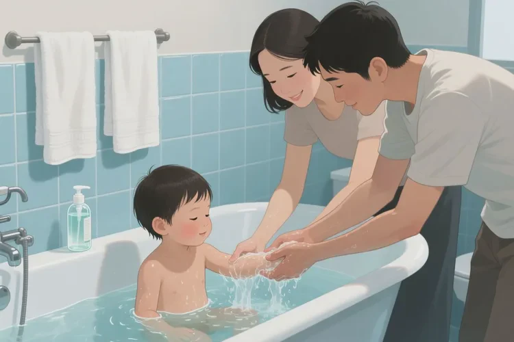 孩子身上偶尔长湿疹可以治愈吗(图4)