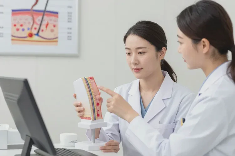 女人面部出湿疹能靠自己自愈吗(图2)