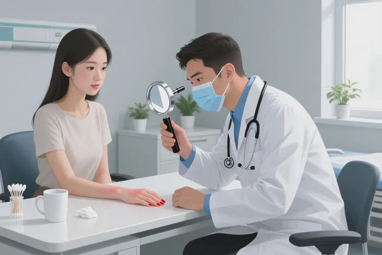 女人手上长湿疹能靠自己自愈吗(图3)