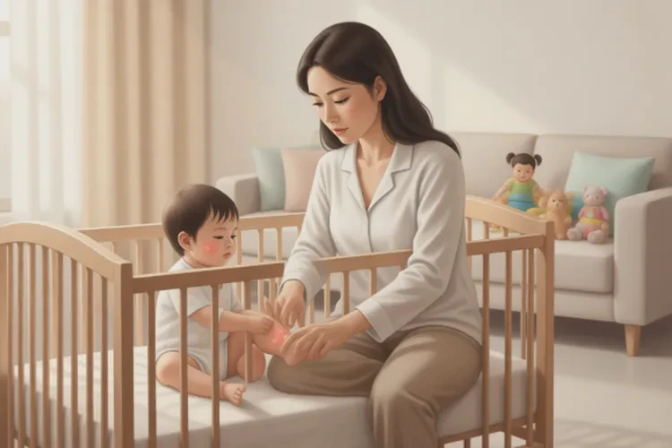 婴幼儿小腿出现湿疹可以治愈吗(图2)