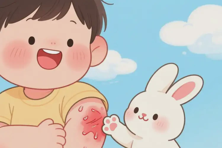 少儿手臂上容易长湿疹能治好吗(图2)