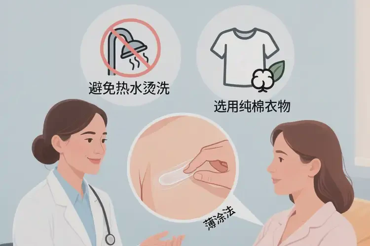 产妇手臂上出湿疹能治好吗(图1)