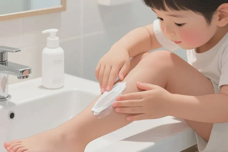 小孩大腿长湿疹可以治愈吗(图2)