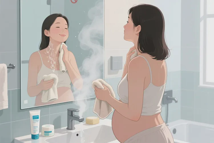 产妇脖子出现湿疹可以治愈吗(图1)