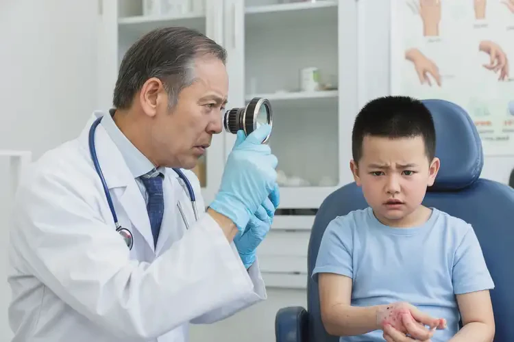 少儿手上起湿疹能治好吗(图2)