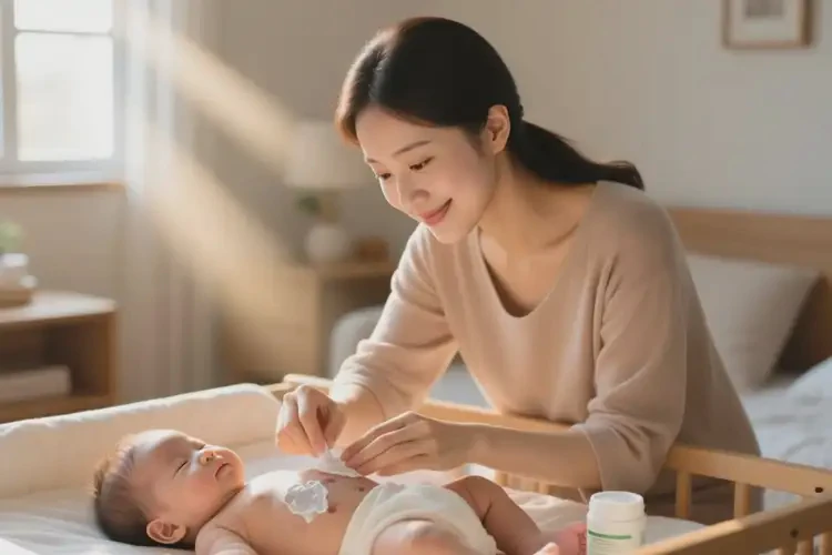 孩子屁股上偶尔起湿疹能彻底自愈吗(图4)