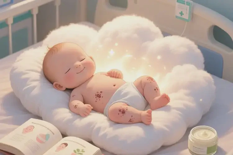 婴幼儿肚子偶尔起湿疹能治好吗(图1)