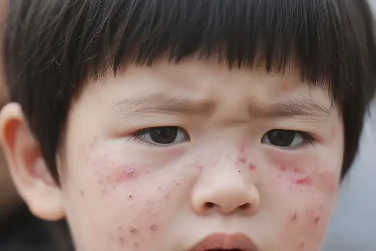 小学生脸上起湿疹不管它会自己好吗(图4)