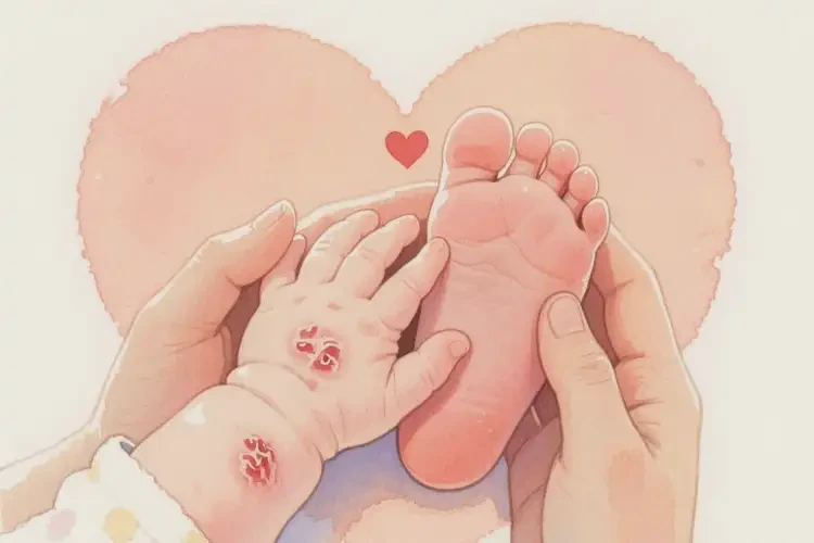 婴幼儿四肢出湿疹能治好吗(图1)