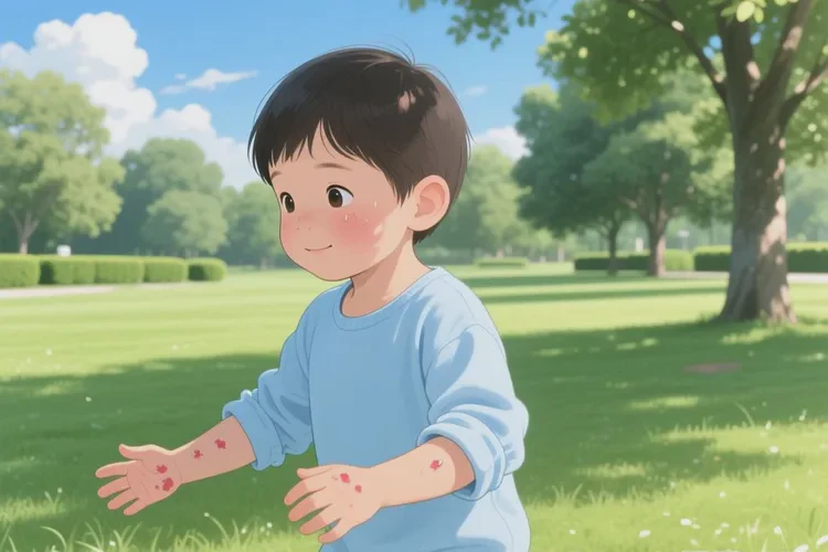 孩子手上容易起湿疹可以治愈吗(图2)