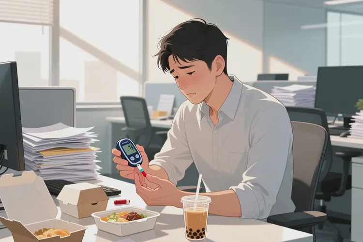 28岁中午血糖26.6是怎么回事(图1)