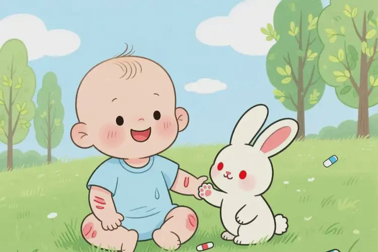 婴幼儿手臂上偶尔起湿疹能治好吗(图2)