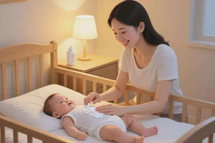 婴儿肚子上出现湿疹可以治愈吗(图1)