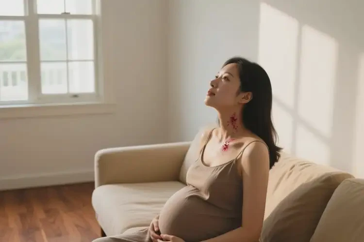 孕妇脖子容易长湿疹可以彻底自愈吗(图4)