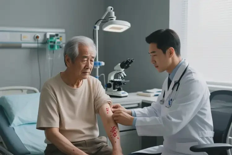 老年人手臂出湿疹能治好吗(图4)