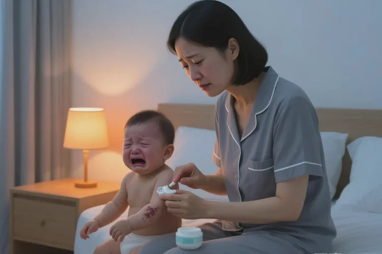 宝宝全身经常长湿疹可以治愈吗(图1)