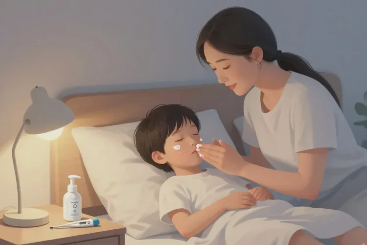 儿童手上容易长湿疹可以治愈吗(图1)