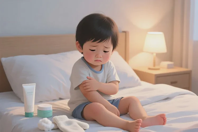 孩子全身经常长湿疹可以治愈吗(图1)