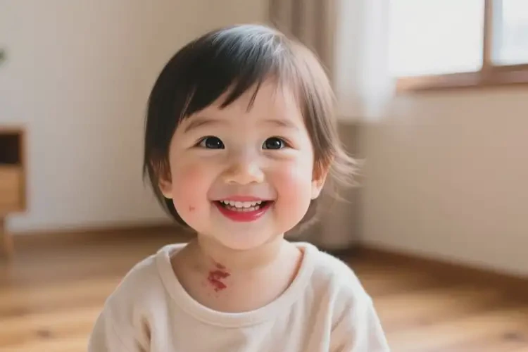 儿童脖子上偶尔长湿疹可不可以彻底自愈(图4)