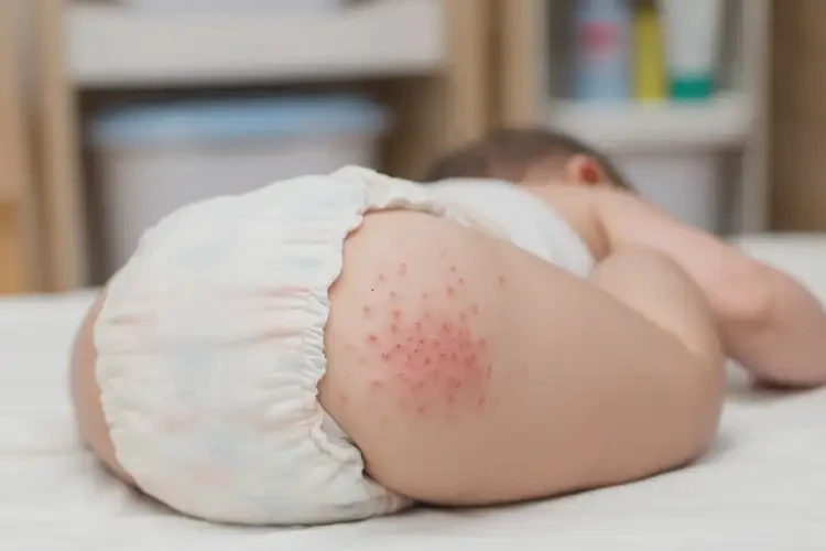 婴幼儿屁股上偶尔长湿疹能治好吗(图4)