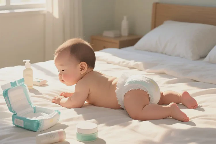 小孩屁股上起湿疹可以治愈吗(图2)