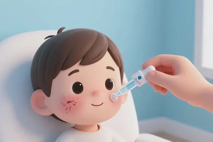 儿童面部经常长湿疹能治好吗(图3)