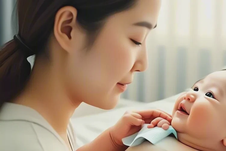 新生儿脖子容易起湿疹可以治愈吗(图1)