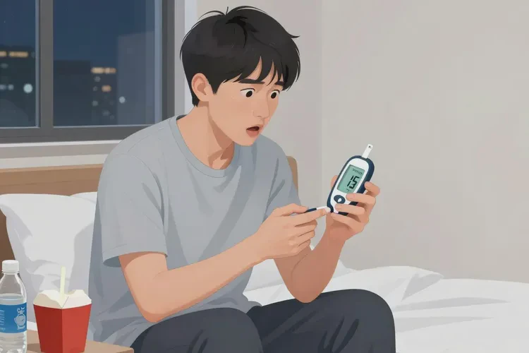 27岁睡前血糖30.6是怎么回事(图1)