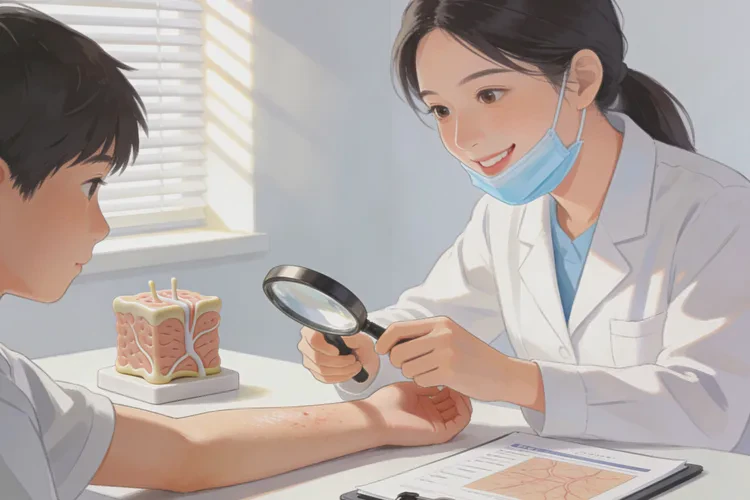 女人全身出现湿疹能靠自己自愈吗(图2)