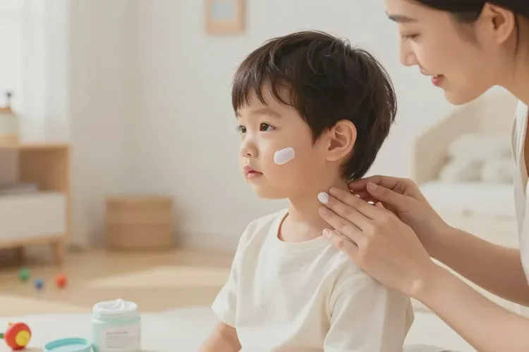 小孩脖子经常起湿疹可以治愈吗(图1)