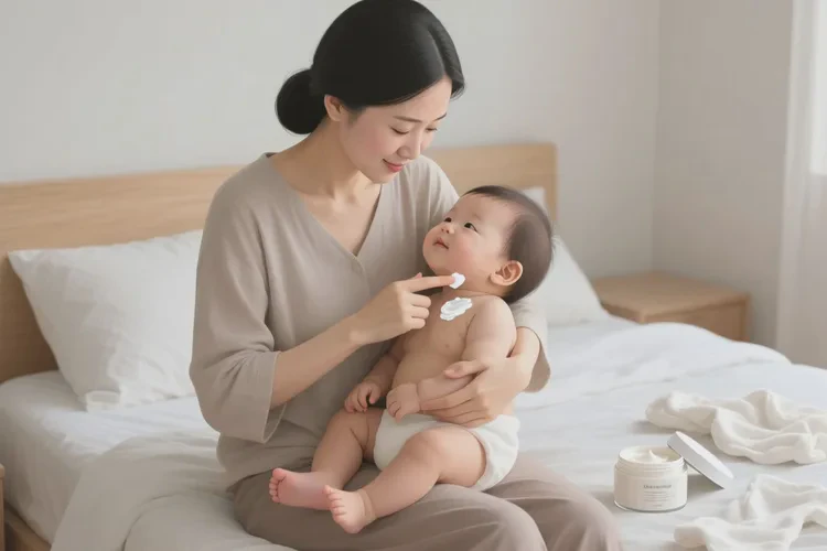 小孩脖子上起湿疹可以治愈吗(图1)