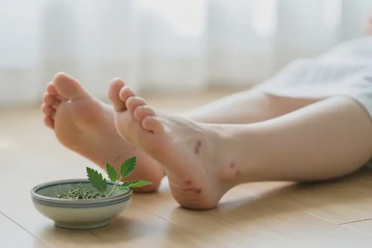 产妇脚上偶尔起湿疹能治好吗(图2)