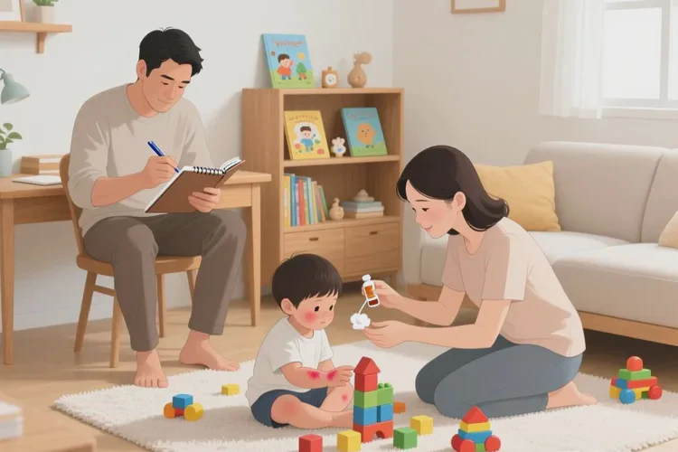 婴幼儿小腿上经常起湿疹可以治愈吗(图3)