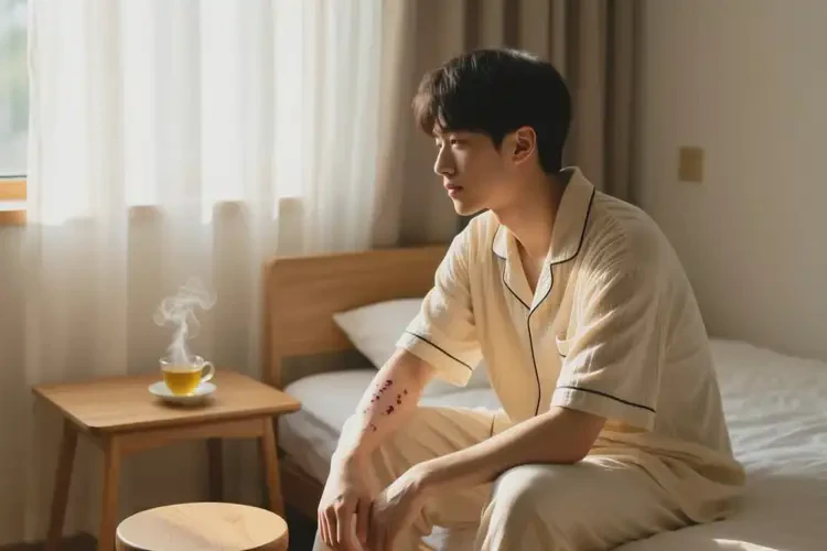 大学生手臂有湿疹不管它会自己自愈吗(图4)