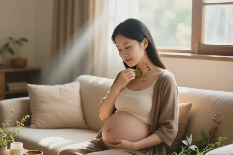 孕妇脖子上偶尔长湿疹能靠自己自愈吗(图3)