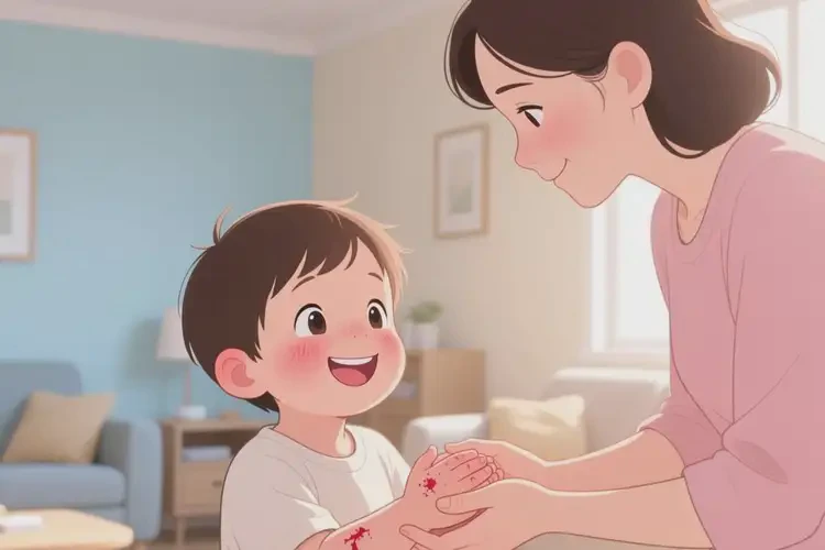 孩子手上偶尔起湿疹能治好吗(图1)