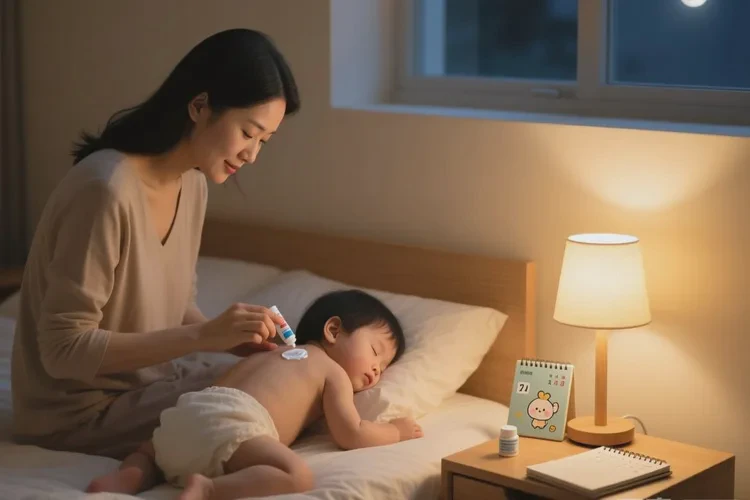 儿童屁股出现湿疹可以治愈吗(图1)