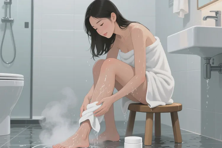 女性小腿起湿疹能治愈吗(图1)