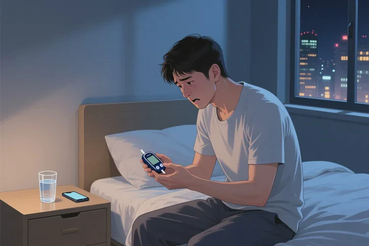 28岁晚上血糖30.4是怎么回事(图1)