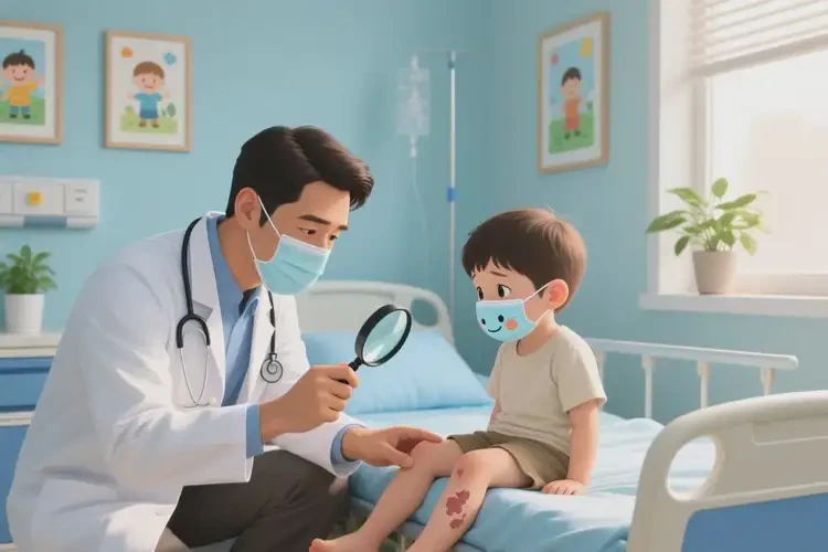 少儿小腿上偶尔起湿疹能治好吗(图3)