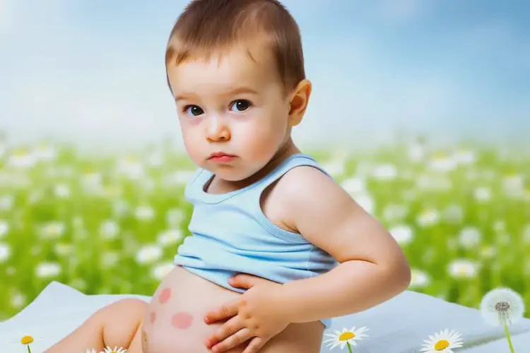 儿童肚子上长湿疹能治好吗(图4)