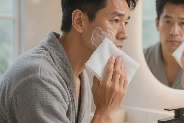 男性面部偶尔长湿疹可以治愈吗(图1)